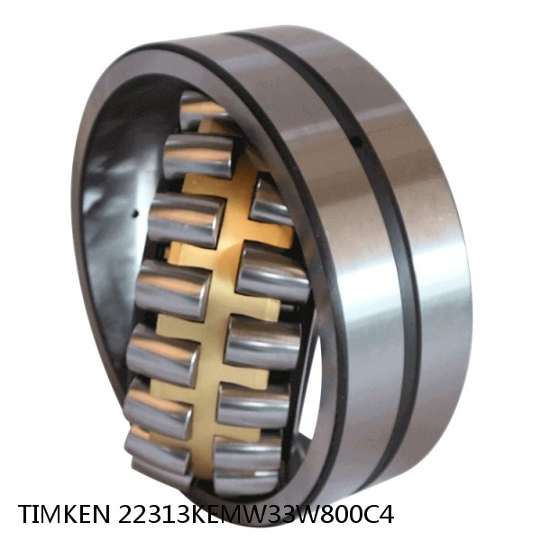 22313KEMW33W800C4 TIMKEN Spherical Roller Bearings Brass Cage
