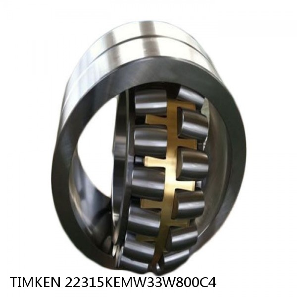 22315KEMW33W800C4 TIMKEN Spherical Roller Bearings Brass Cage