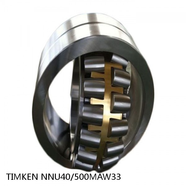 NNU40/500MAW33 TIMKEN Spherical Roller Bearings Brass Cage