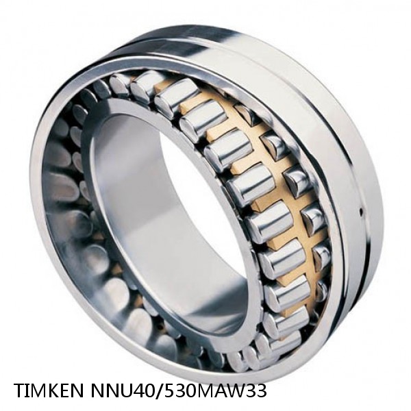 NNU40/530MAW33 TIMKEN Spherical Roller Bearings Brass Cage