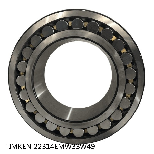 22314EMW33W49 TIMKEN Spherical Roller Bearings Brass Cage