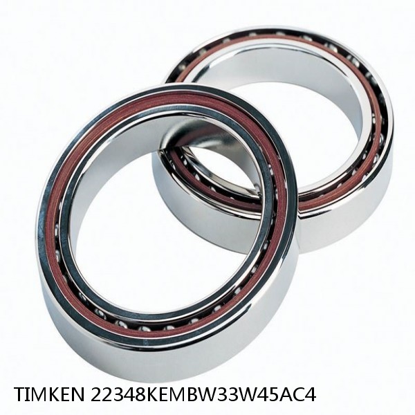 22348KEMBW33W45AC4 TIMKEN Fafnir High Speed Spindle Angular Contact Ball Bearings