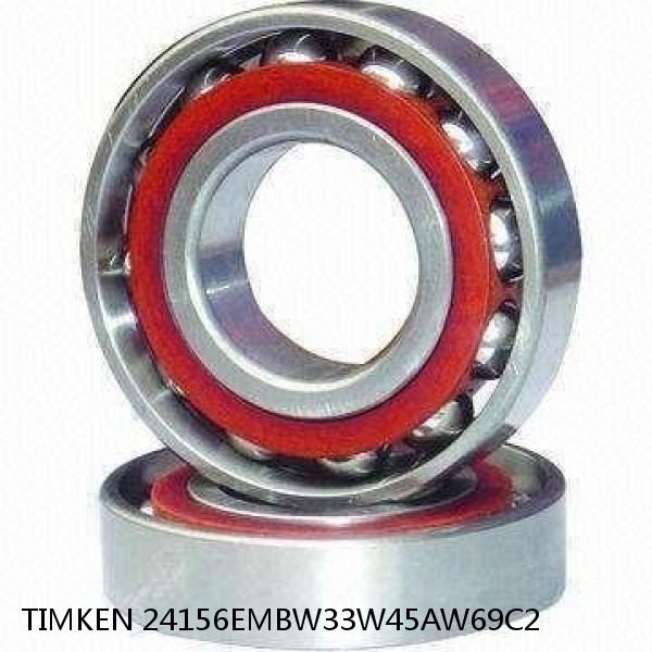 24156EMBW33W45AW69C2 TIMKEN Fafnir High Speed Spindle Angular Contact Ball Bearings