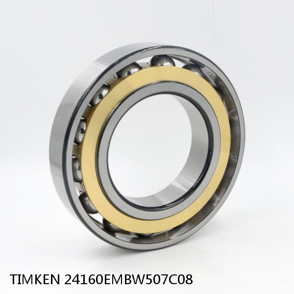 24160EMBW507C08 TIMKEN Fafnir High Speed Spindle Angular Contact Ball Bearings