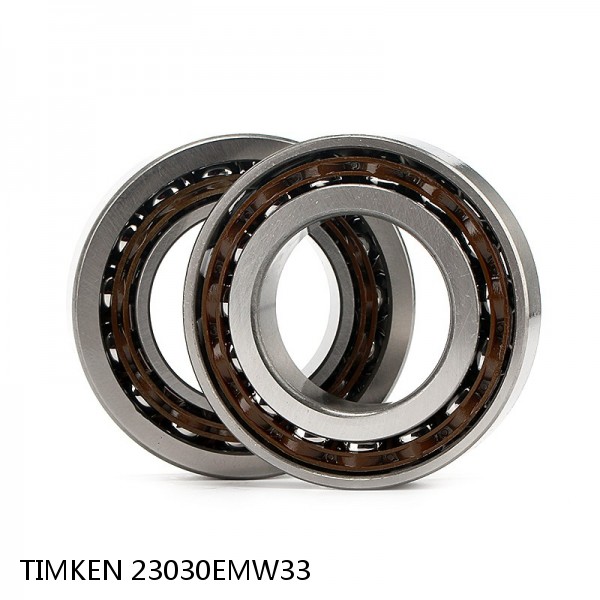 23030EMW33 TIMKEN Fafnir High Speed Spindle Angular Contact Ball Bearings