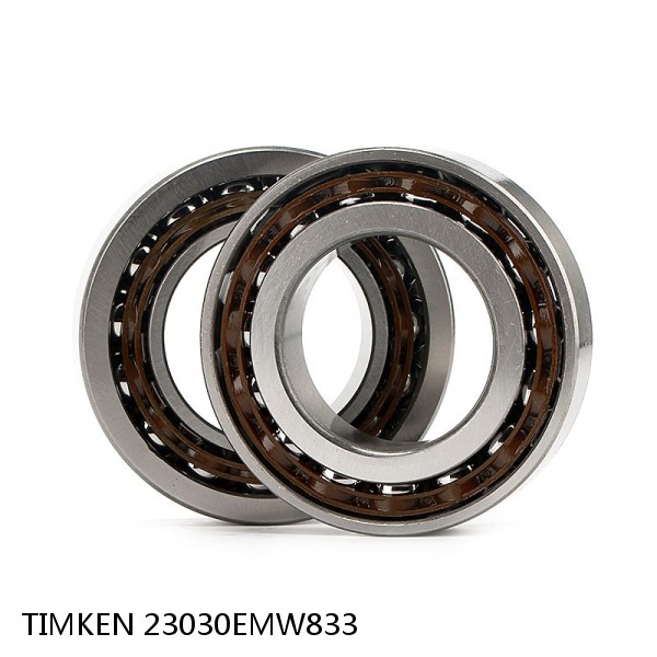 23030EMW833 TIMKEN Fafnir High Speed Spindle Angular Contact Ball Bearings