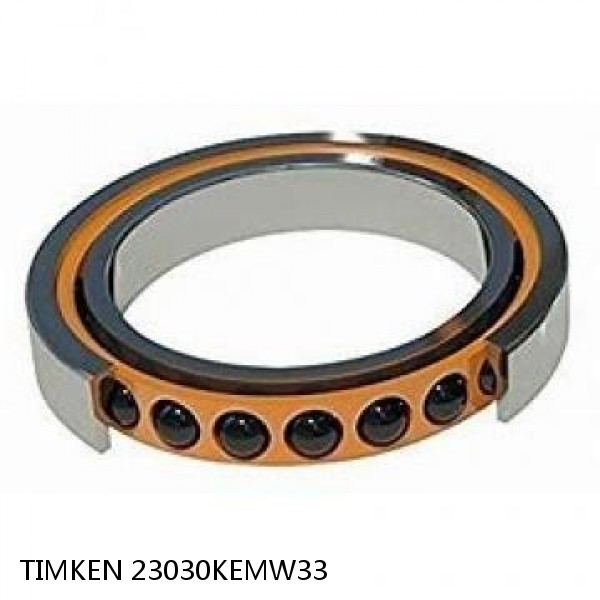 23030KEMW33 TIMKEN Fafnir High Speed Spindle Angular Contact Ball Bearings