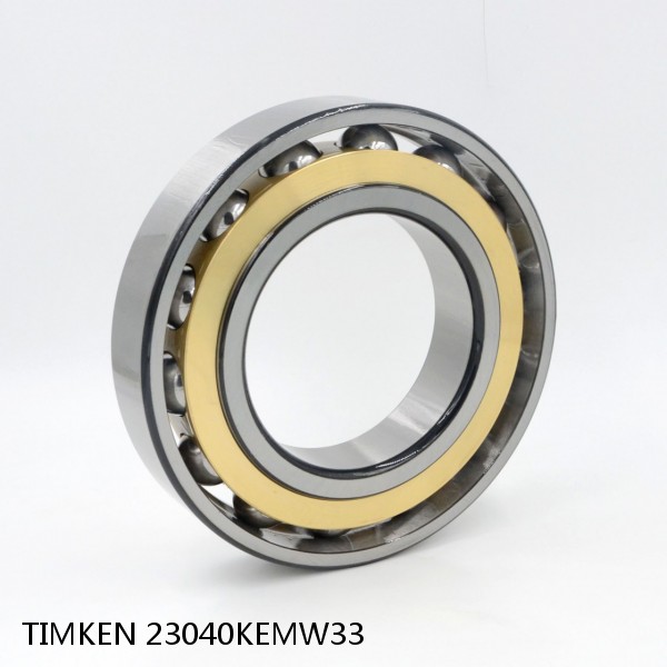 23040KEMW33 TIMKEN Fafnir High Speed Spindle Angular Contact Ball Bearings